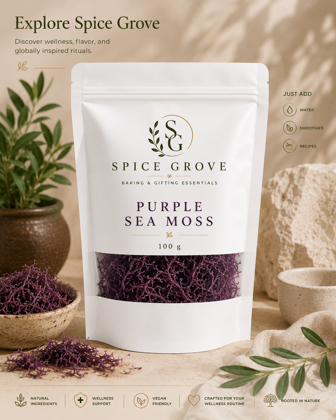 Purple Sea Moss