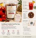 CARIBBEAN COMFORT ICED TEA CUP 🌴🧊