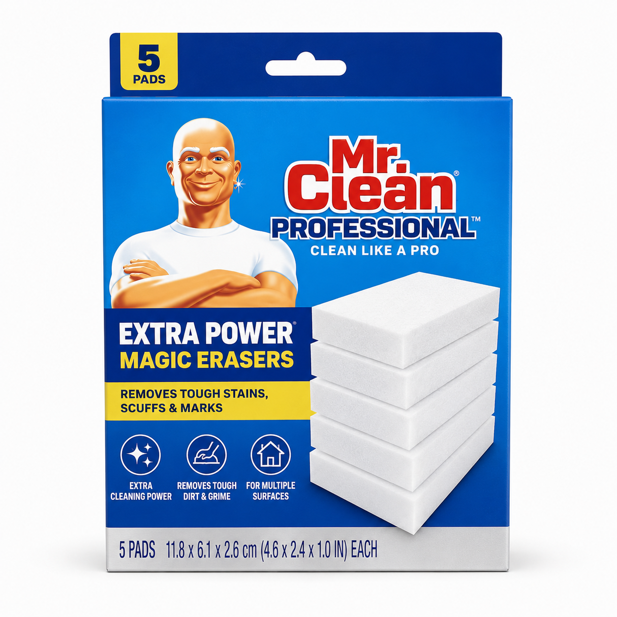 Mr. Clean Professional Extra Power Magic Erasers (5-Pack)
