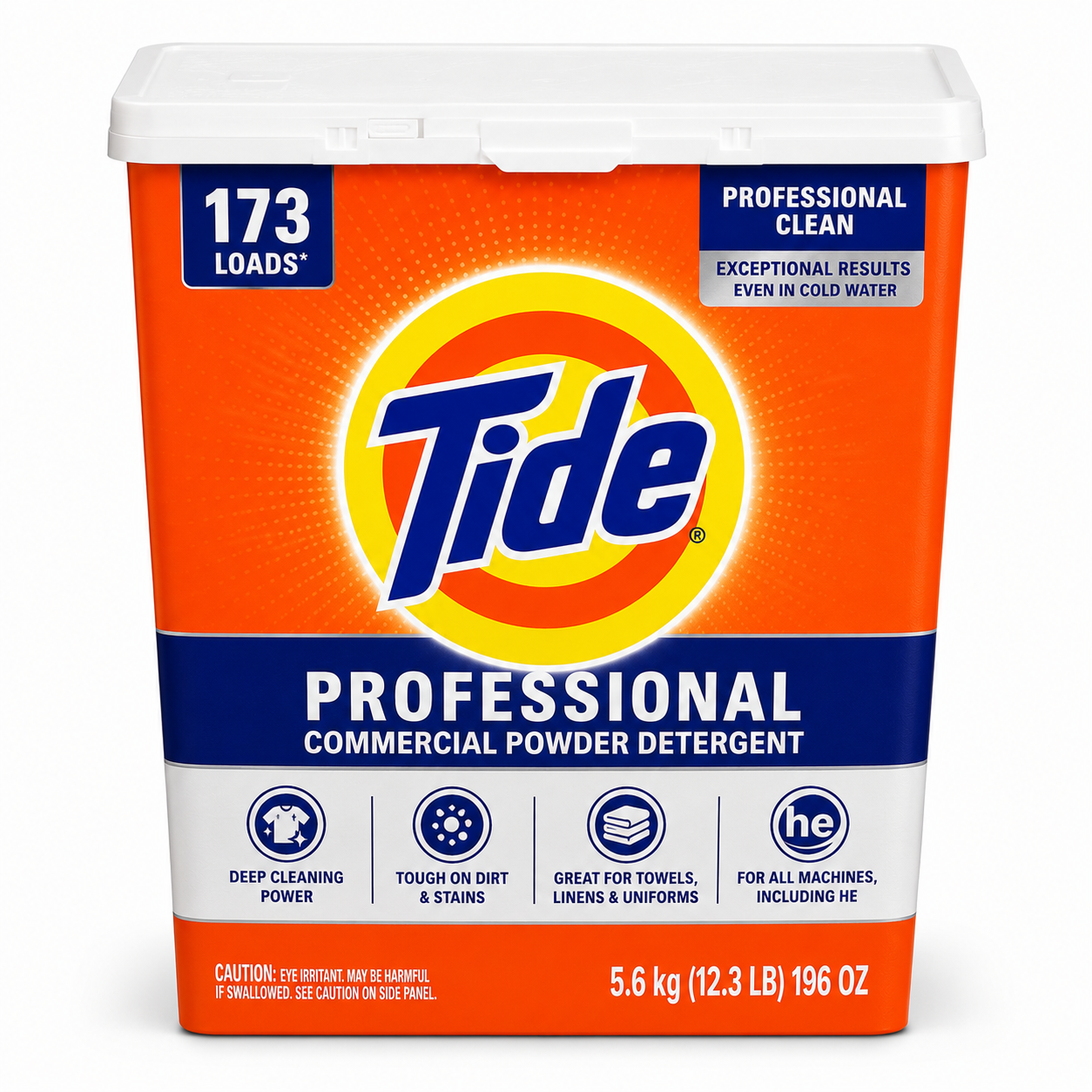 Tide Professional Commercial Powder Detergent (5.6KG / 173 Loads)