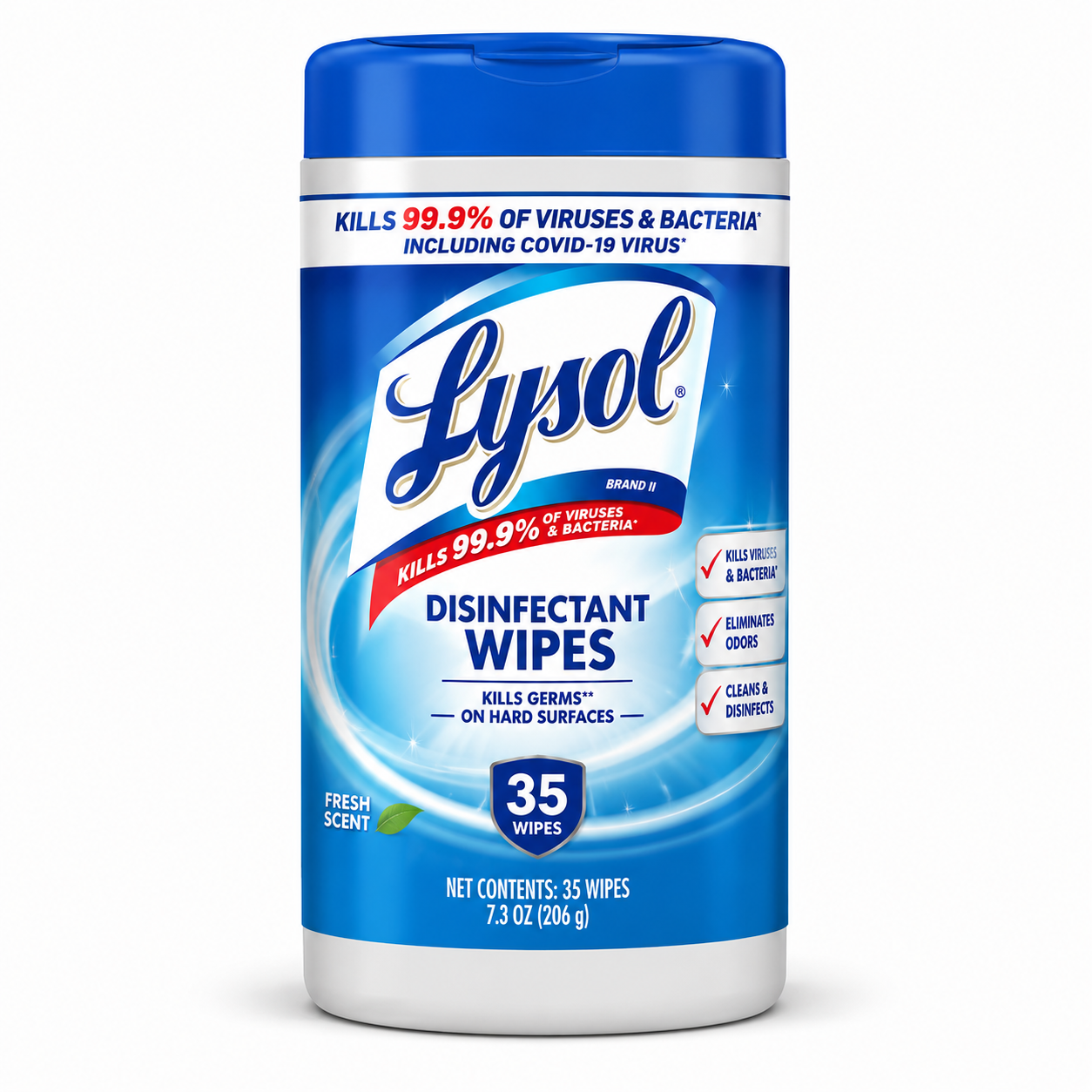 Lysol Disinfectant Wipes (35-Count Canister)