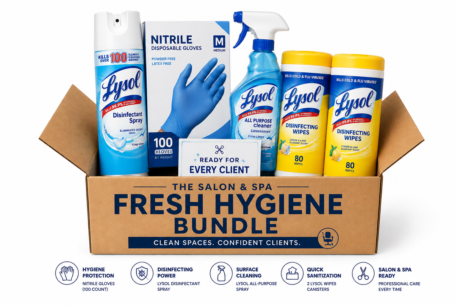Salon and Spa Fresh Hygiene Bundle