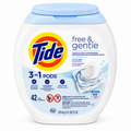 Tide Free and Gentle 3-in-1 Pods (42 Count)