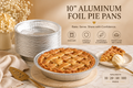 20 pcs 10"Aluminum Foil Pie Pans