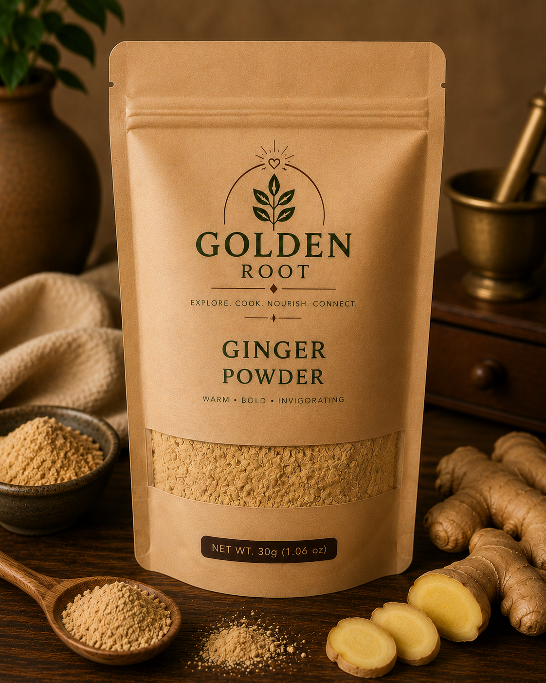 Ginger powder