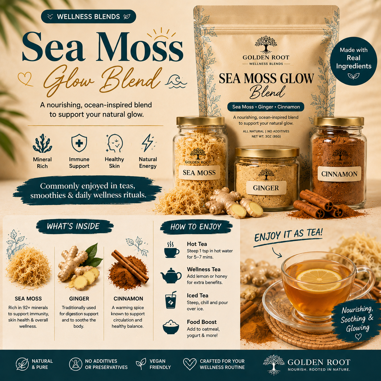 Sea Moss Glow Blend