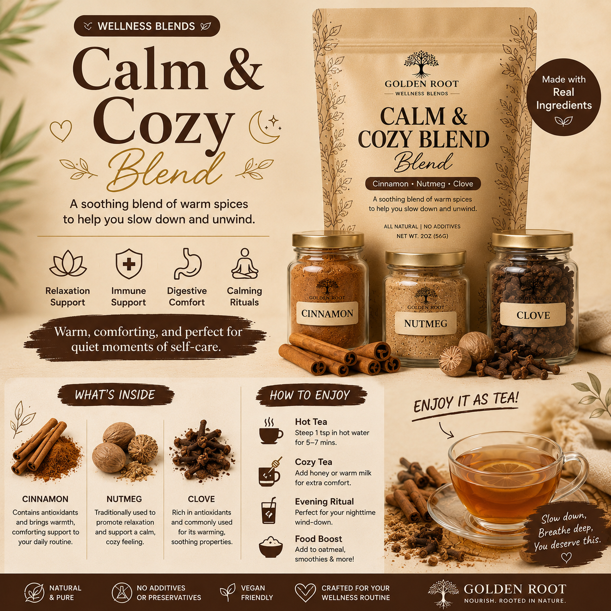 Calm & Cozy Blend